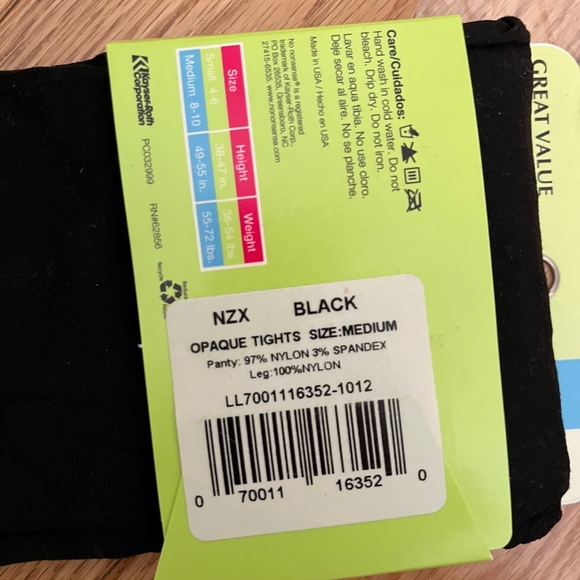 NWT Bundle of Girl’s tights size 8-10 - Picture 7 of 8